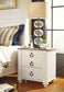 Willowton  Panel Bed With Mirrored Dresser, Chest And 2 Nightstands