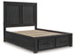 Foyland  Panel Storage Bed